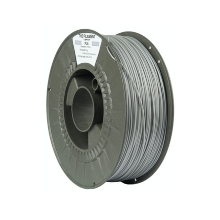 Spectrum Filaments TF-24006 3D printing material Polylactic acid (PLA) Aluminium, Silver 1 kg – 2