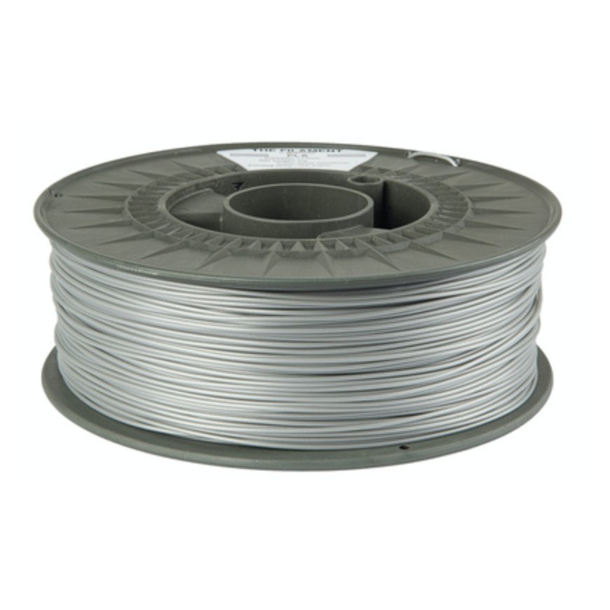 Spectrum Filaments TF-24006 3D printing material Polylactic acid (PLA) Aluminium, Silver 1 kg – 3