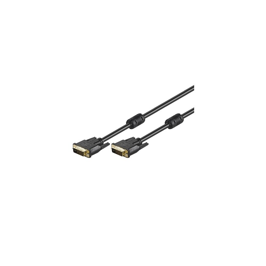 Goobay MMK 110-180 G 24+1 DVI-D 1.8m DVI-kaapeli 1,8 m musta