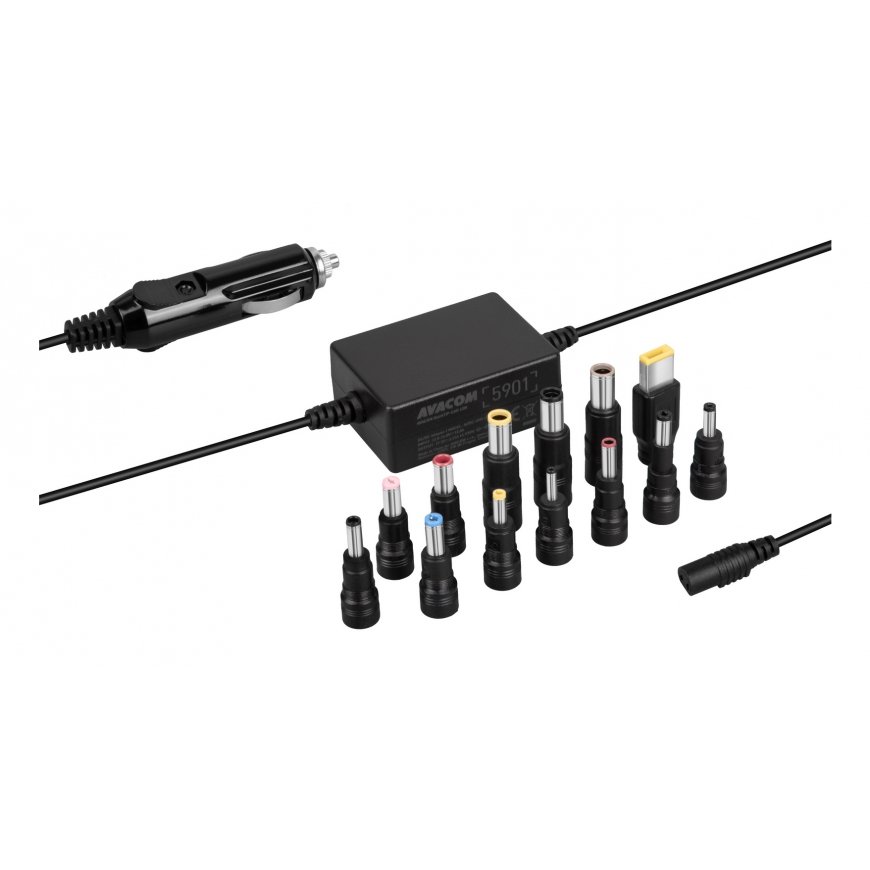 AVACOM ADDC-UNV-A65W power adapter/inverter Indoor 65 W Black
