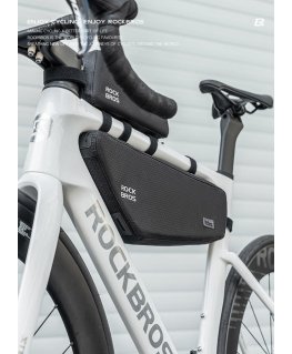 Rockbros Top Tube Frame Bag 0.9l - Black