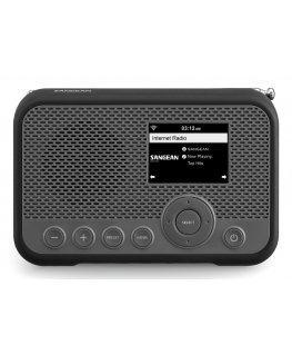 Sangean WFR-39 Портативный Черный, Серый
