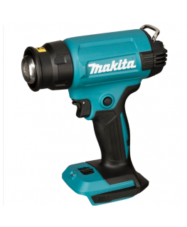 Makita DHG181ZJ LXT HOT AIR DRYER 18V, Adjustable temperature - 550C°, 120/200 l/min, Without batteries and charger!, MAKPACK