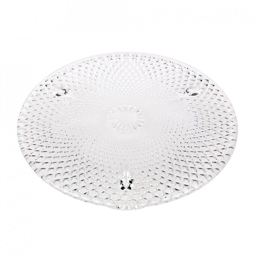 Glass plate on legs 30cm, Karo