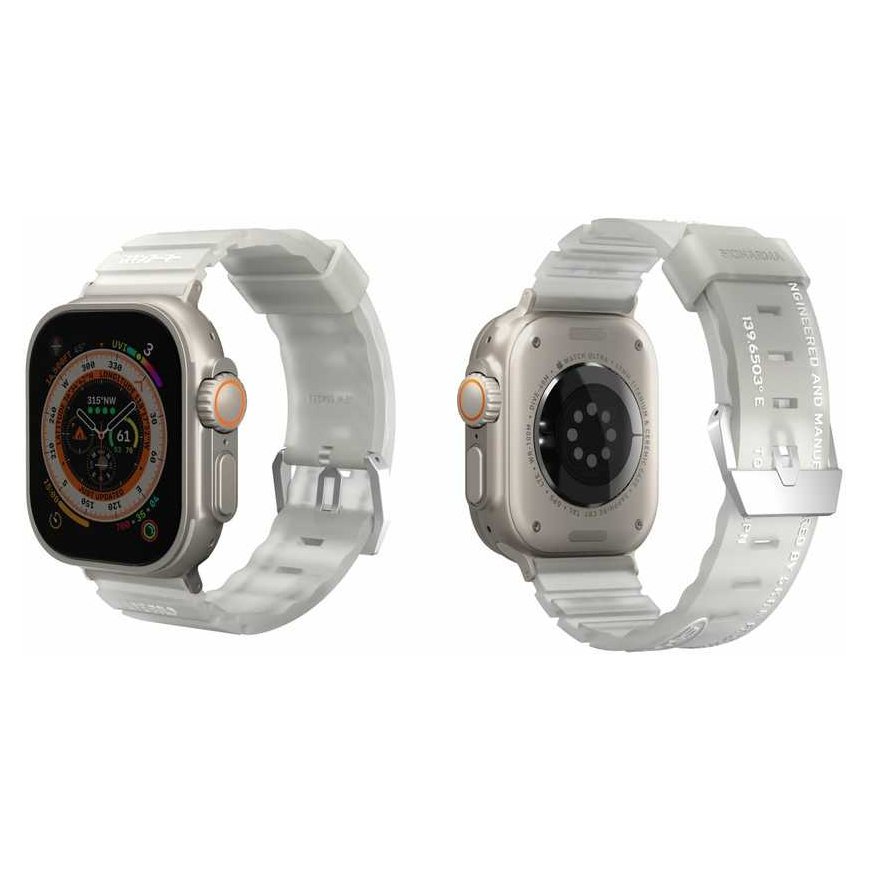 Apyrankė Skinarma Shokku skirta Apple Watch 49/45/44 mm frost – 2