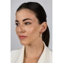 Brilio Silver Charming silver earrings with opals EA929W Brilio Silver Charming silver earrings with opals EA929W