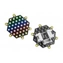 Neo Hex - šešiakampė 37x RGB LED plokštė - WS2812 - M5Stack A045-B Neo Hex - šešiakampė 37x RGB LED plokštė - WS2812 - M5Stack A045-B