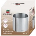 King Hoff SÄÄDETTÄVÄT KAKKUTELINEET 16-30 X 15CM KINGHOFF KH-1793