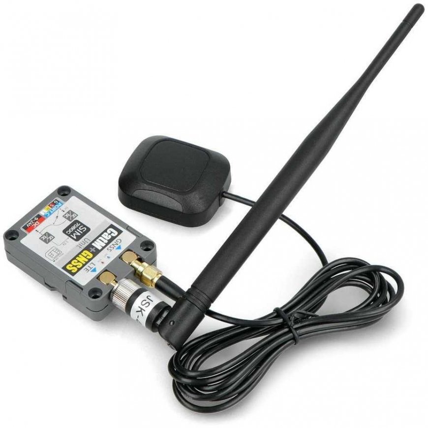 IoT CAT-M/NB-IoT + GNSS SIM7080G module with telecommunications antenna - M5Stack U137 – 2