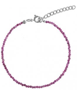 Again Jewelry AJKNR008 Rubino karoliukų apyrankė