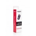 SEEK TOTI 40W Dual Type-C Port Car Fast Charger, Black SEEK TOTI 40W Dual Type-C Port Car Fast Charger, Black