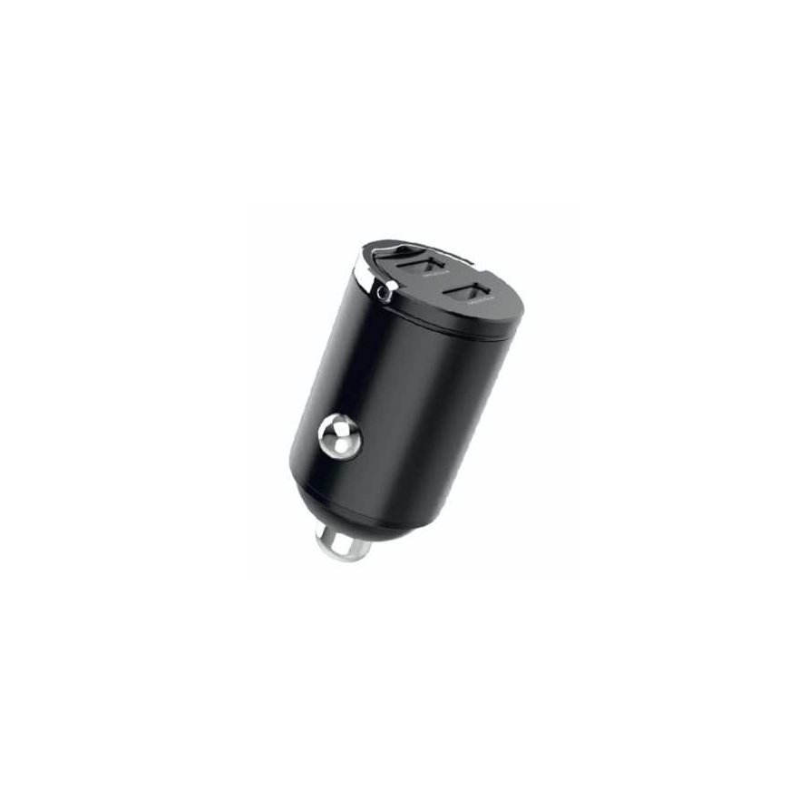 SEEK TOTI 40W Dual Type-C Port Car Fast Charger, Black – 2