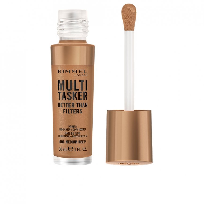 Rimmel London Multitasker Wake Me Up Warm Coconut Concealer and Foundation, 20 ml