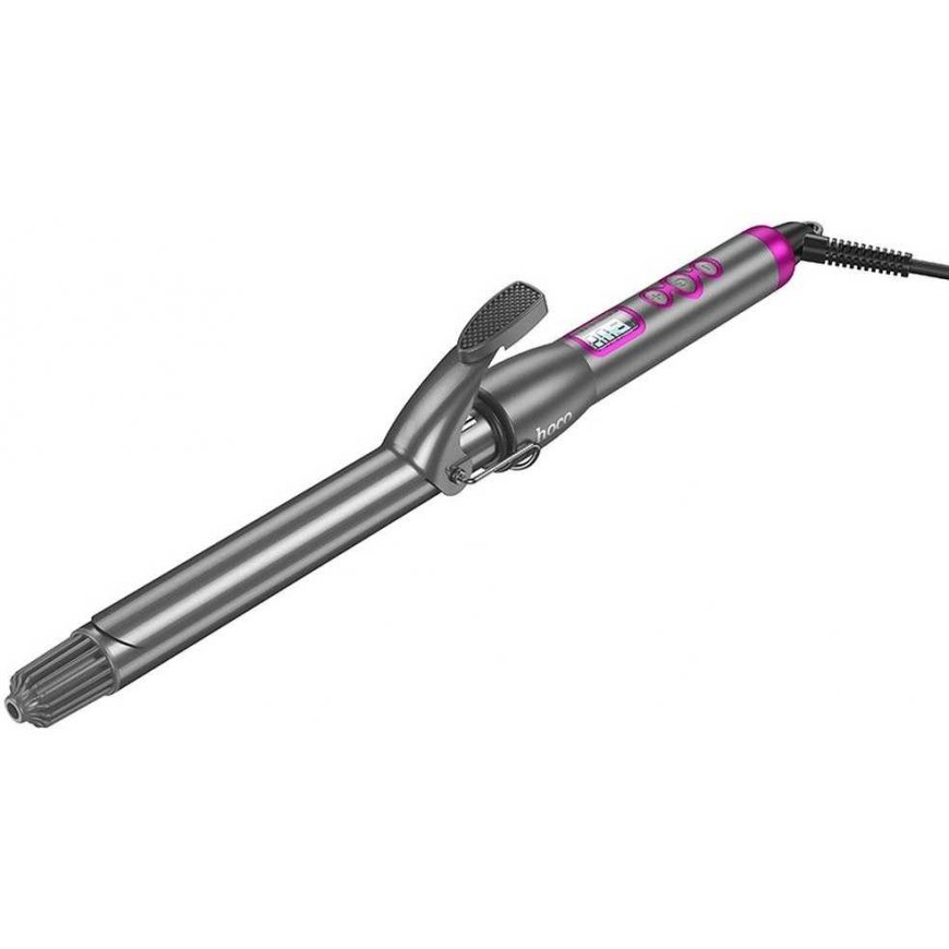 HOCO electric handheld curling iron with digital display HP43 gray – 2