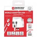Skross PRO Light USB AC45PD kelioninis adapteris