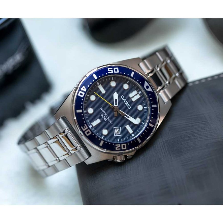 Men's watch Casio MTD-135D-2A + BOX – 5