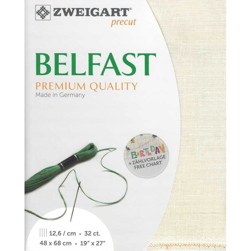 Zweigart Sawitzki Cut Belfast 48x68 cm 3609994868 – 2