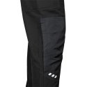 Neo Work trousers Mix&Match with four-way stretch, black with orange elements, size S Neo Work trousers Mix&Match with four-way stretch, black with orange elements, size S