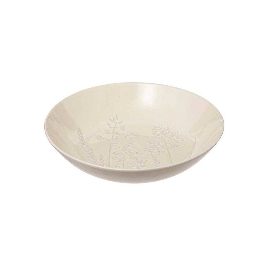 Secret De Gourmet ELSA deep soup plate, ceramic, wildflower pattern, Ø 21 cm