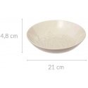 Secret De Gourmet ELSA deep soup plate, ceramic, wildflower pattern, Ø 21 cm Secret De Gourmet ELSA deep soup plate, ceramic, wildflower pattern, Ø 21 cm