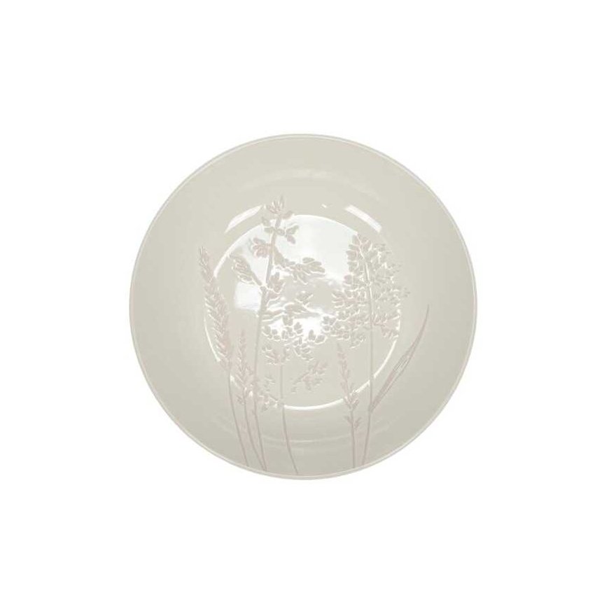 Secret De Gourmet ELSA deep soup plate, ceramic, wildflower pattern, Ø 21 cm – 4