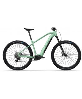 Helkama X electric bicycle, (21") 29", 10-speed, lagoon green