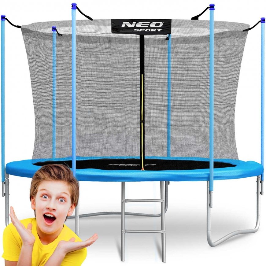 Neo-Sport 6ft/183cm Garden Trampoline with Inner