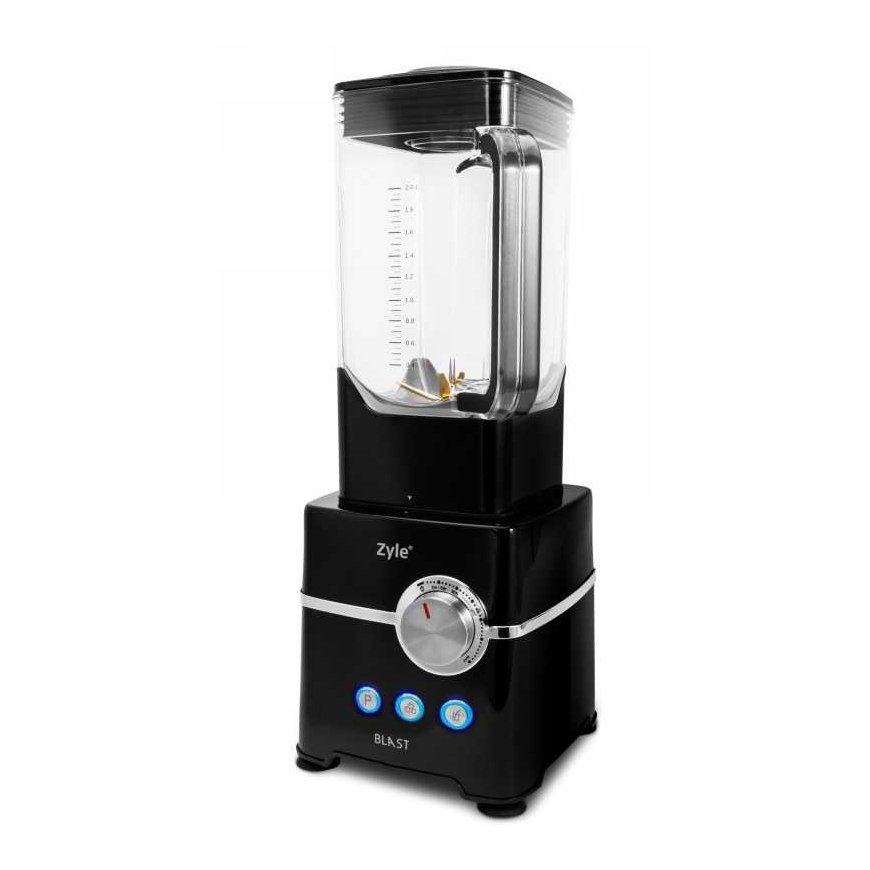 Zyle Blast cocktail blender with titanium-coated blades ZY326BBL, 2000 W – 2