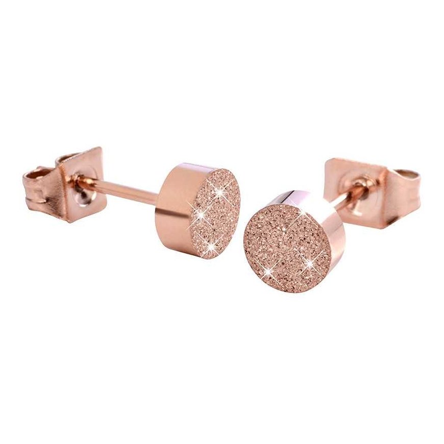 Troli Shiny bronze earrings KE-004