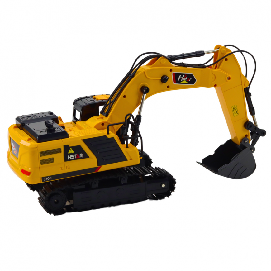Lean Toys Remote Control RC Excavator 9CH 2.4G – 3