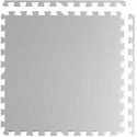 Large foam puzzle mat Ricokids 60x60cm 4 pcs. white and gray