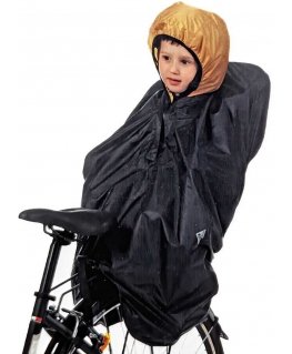 Sadesuoja (poncho) Bellelli takaistuimelle musta-keltainen