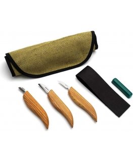 BeaverCraft S06 5-piece wood carving set