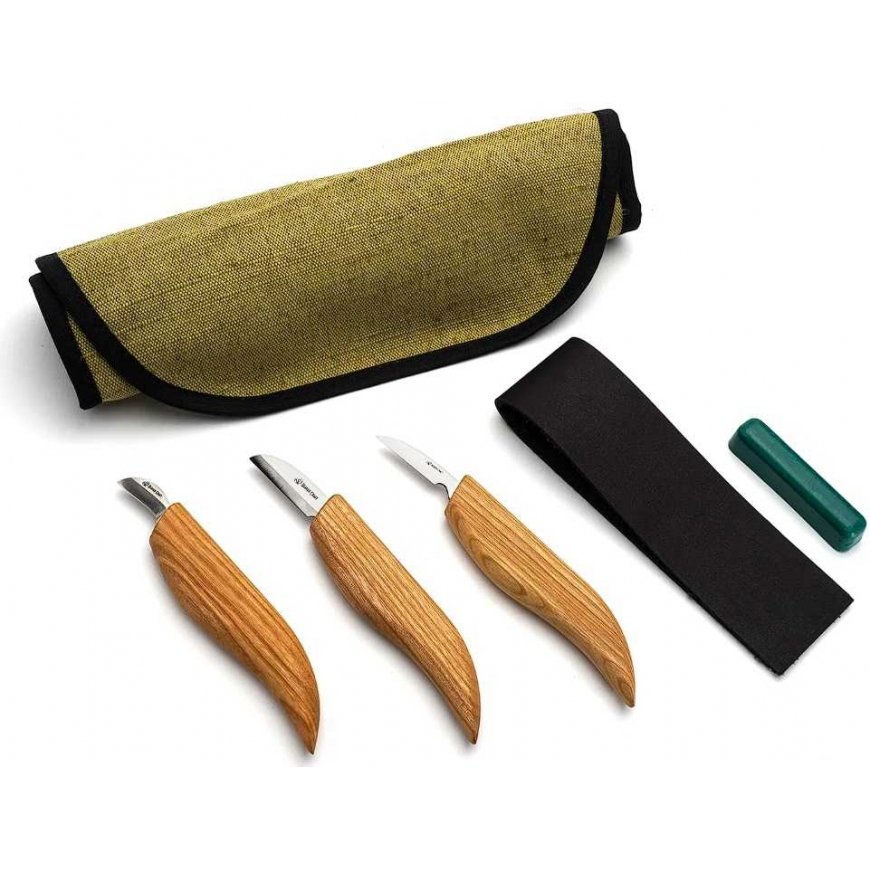 BeaverCraft S06 5-piece wood carving set