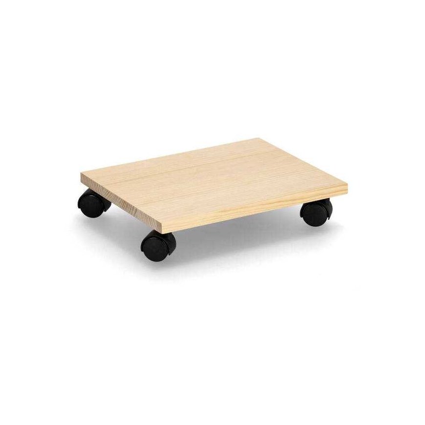 Zeller Box trolley, pine wood
