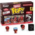 Funko Blister 4-hahmoinen Bitty POP Marvel Deadpool Bathtime Funko Blister 4-hahmoinen Bitty POP Marvel Deadpool Bathtime