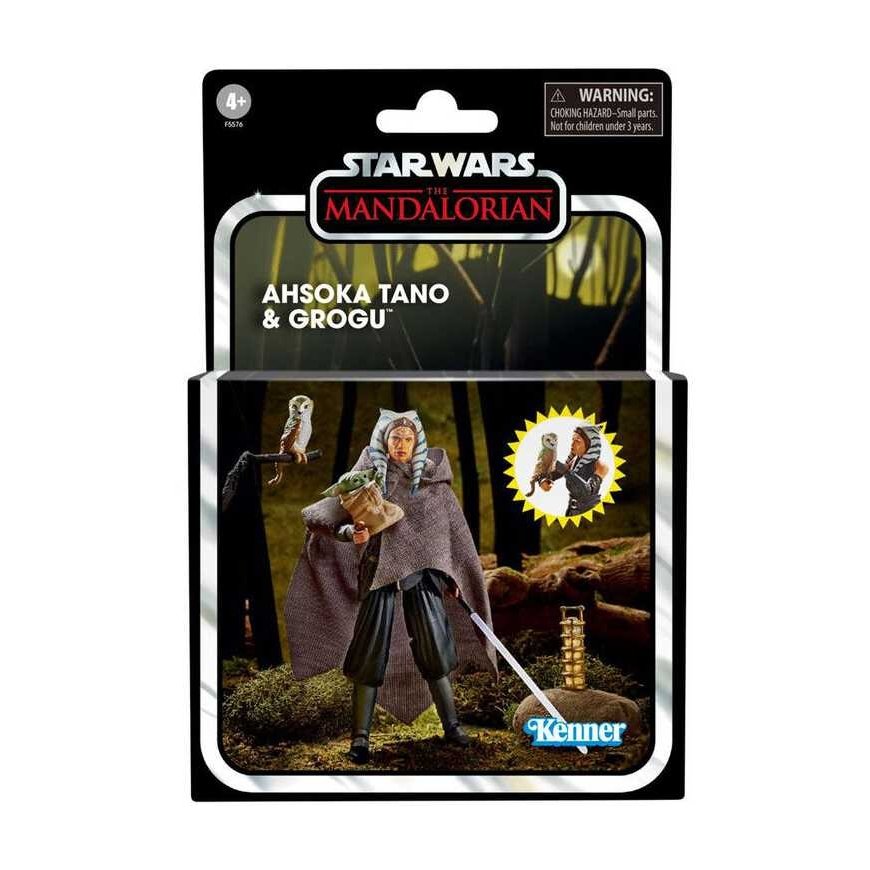 Hasbro Star Wars Vintage Collection Ahsoka Tano ja Grogu -figuuri 10cm – 3