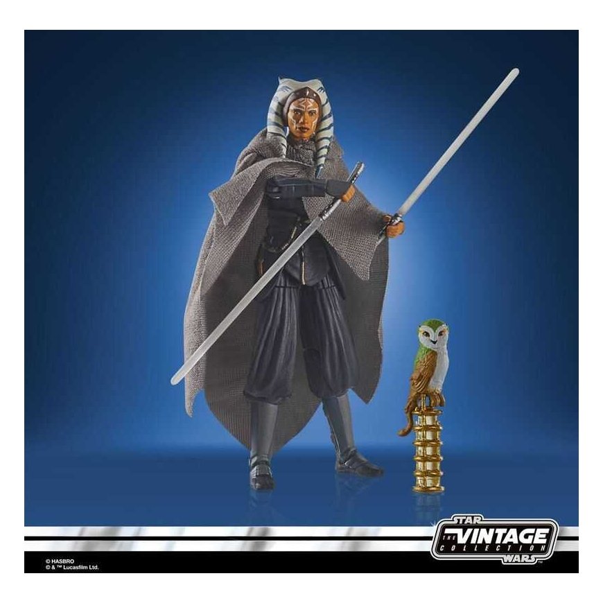 Hasbro Star Wars Vintage Collection Ahsoka Tano ja Grogu -figuuri 10cm – 4