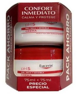 Eucerin Ph5 -voide kuivalle ja herkälle iholle, 75 ml + 75 ml