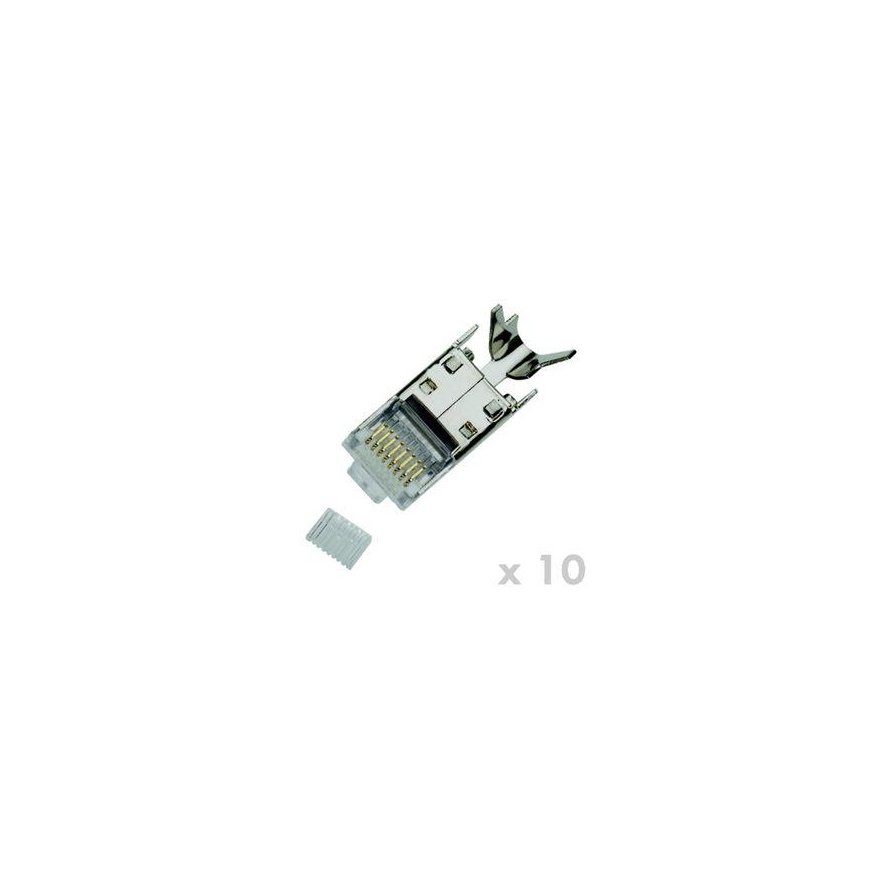 DATACOM CONNECTOR 8p8c RJ-45 STP Cat7(6A)