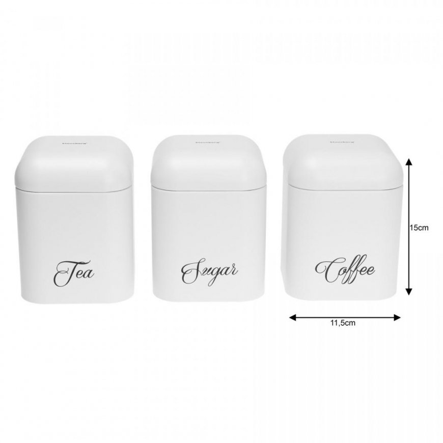 KITCHENWARE SET TEA COFFEE SUGAR KLAUSBERG KB-7505 – 5