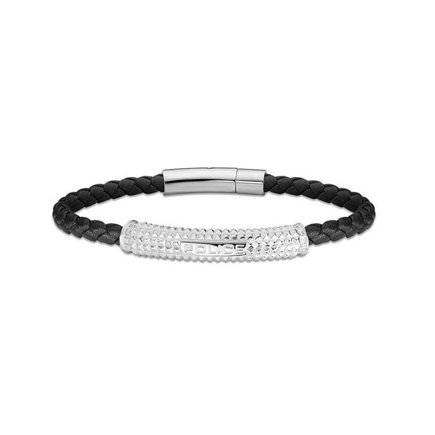 Police Timeless Leather Bracelet Hardware PEAGB2214901