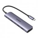 Ugreen 15214 laptop dock/port replicator Wired USB 3.2 Gen 1 (3.1 Gen 1) Type-C Lilac, Metallic Ugreen 15214 laptop dock/port replicator Wired USB 3.2 Gen 1 (3.1 Gen 1) Type-C Lilac, Metallic