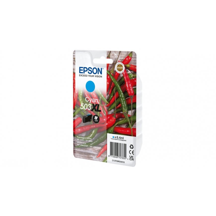 Epson 503XL ink cartridge 1 pc(s) Original High (XL) Yield Cyan – 2