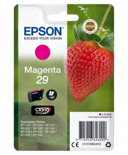 Epson Strawberry Singlepack Magenta 29 Claria Home Ink