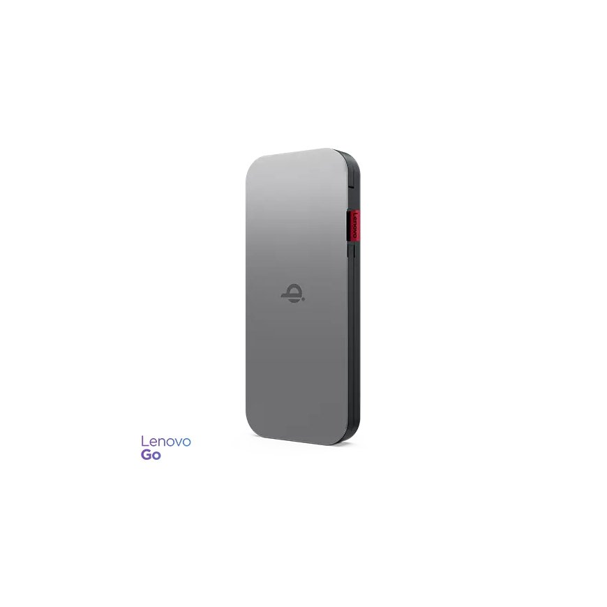 Lenovo GO Litija polimērs (LiPo) 10000 mAh Bezvadu lādēšana Pelēks – 2