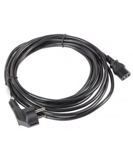 Lanberg CA-C13C-11CC-0100-BK power cable Black 10 m C13 coupler CEE7/7