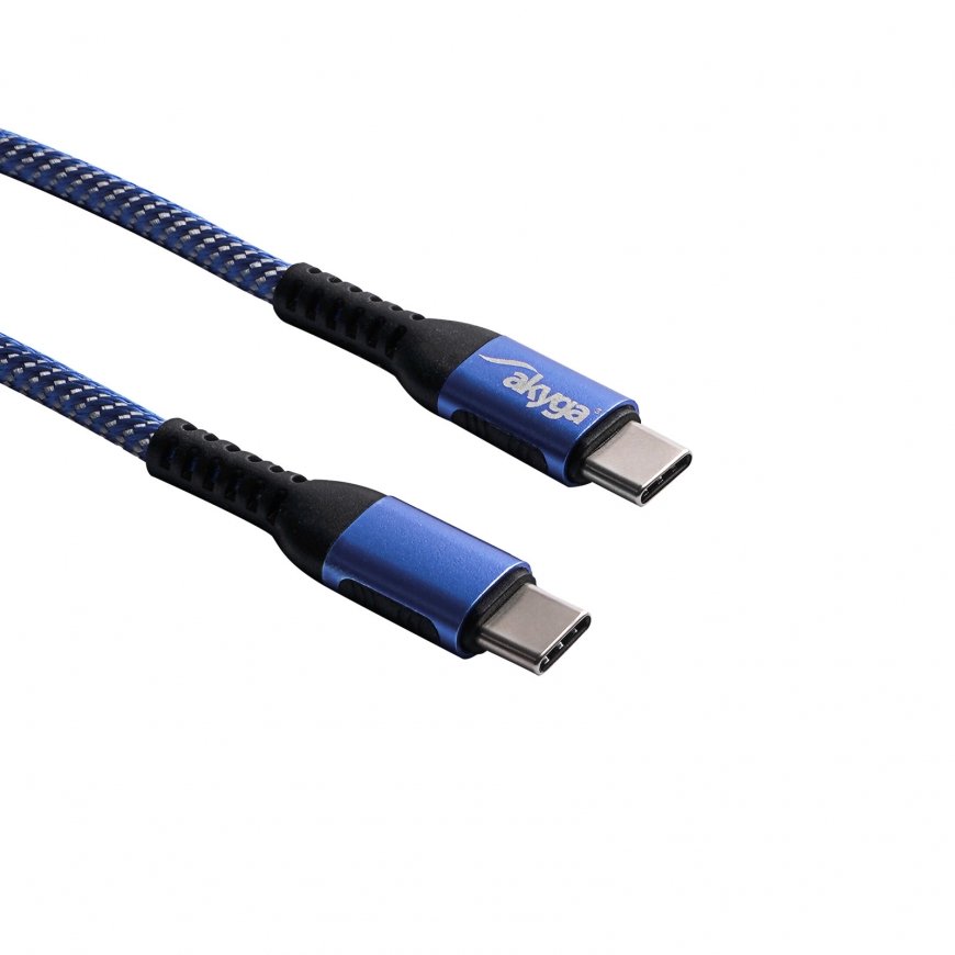 Akyga AK-USB-36 USB кабель USB 2.0 0,5 m USB C Синий – 2