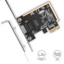 Axagon PCEE-GRF võrgukaart Sisemine Ethernet 1000 Mbit/s