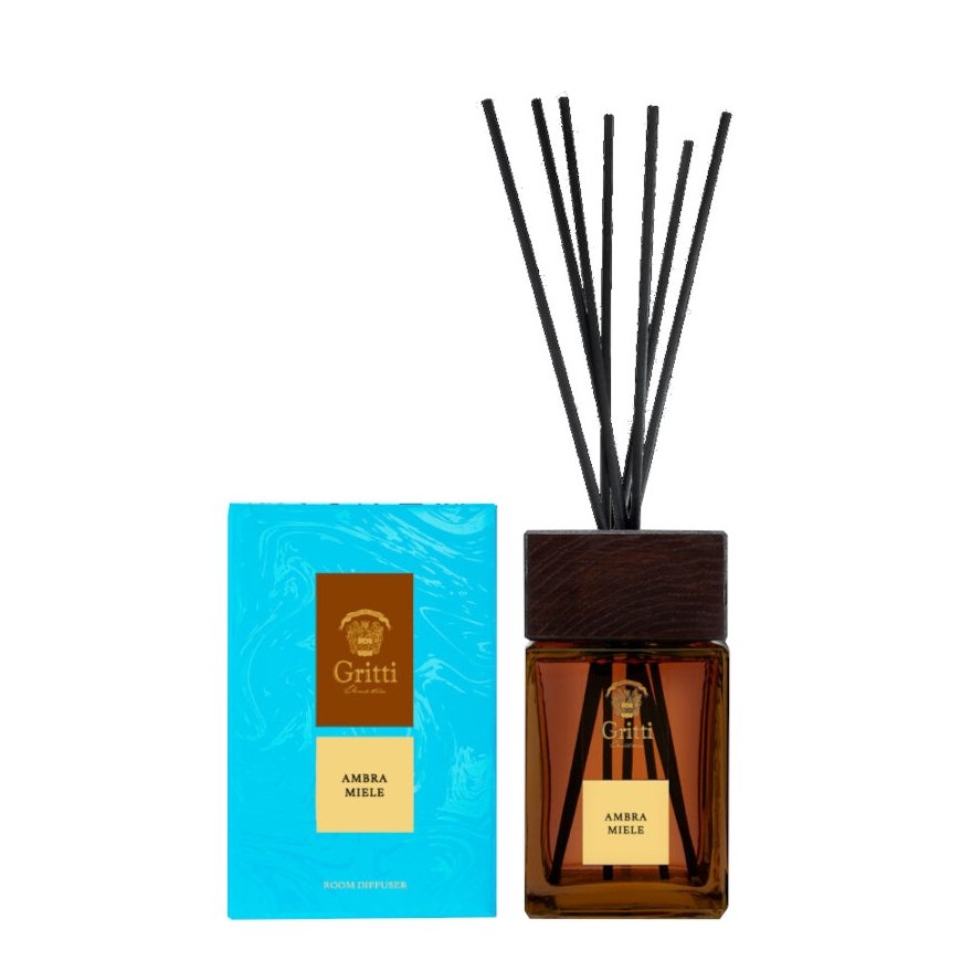 Gritti Venetia Ambra Miele aroma diffuser Fragrance bottle Brown